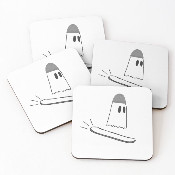 Item preview, Ghost on a Snowboard designed and sold by melinab1116.