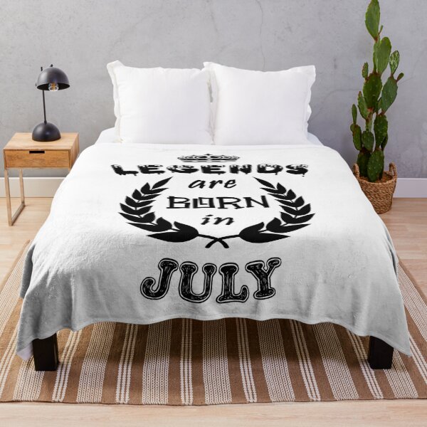Item preview, Legends Are Born in July designed and sold by ZaydounStark.