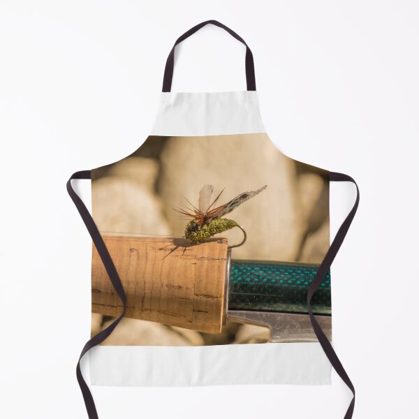 Item preview, A macro shot of an artificial cicada fly for fishing for trout designed and sold by SnapTPhotograph.