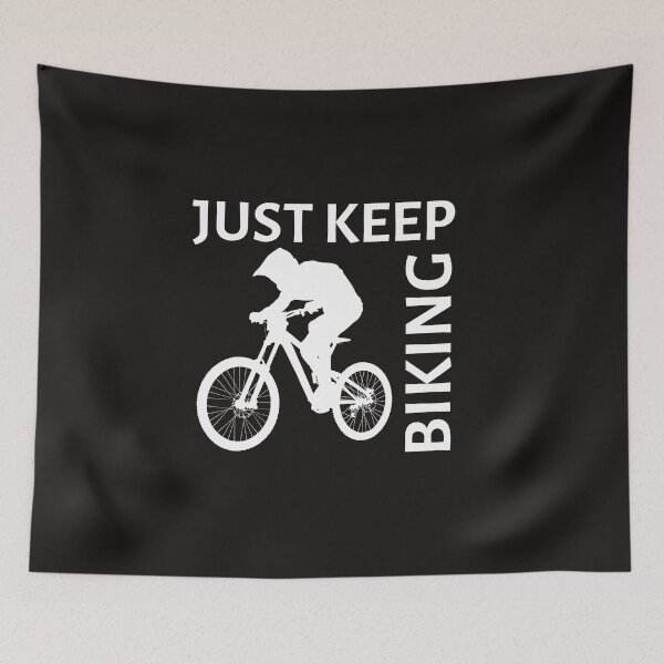 Item preview, Just Keep Biking a great bike lovers gift designed and sold by malek24.