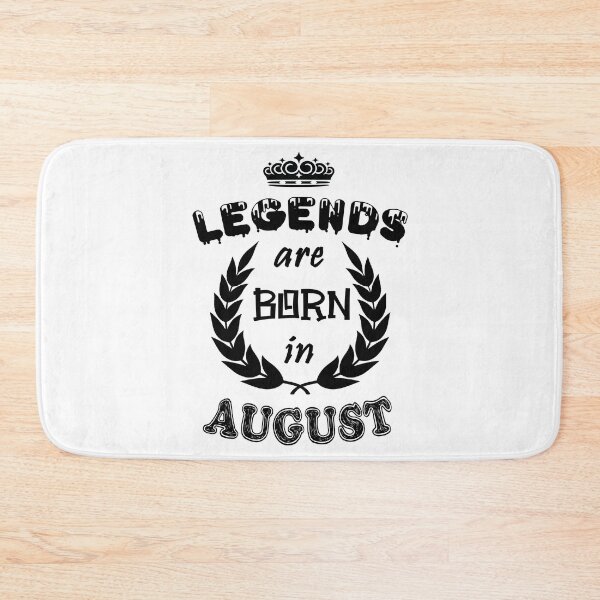 Item preview, Legends Are Born in August designed and sold by ZaydounStark.