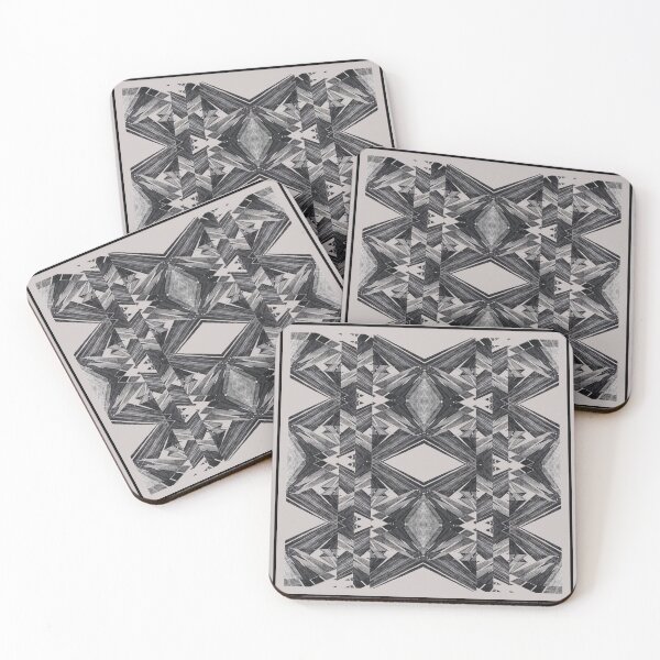Item preview, Geometric B&W 7 designed and sold by Quinatzin.
