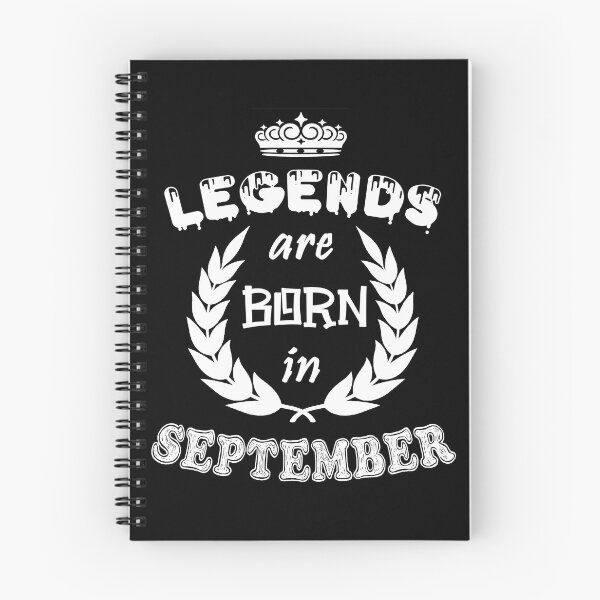 Item preview, Legends Are Born in September designed and sold by ZaydounStark.
