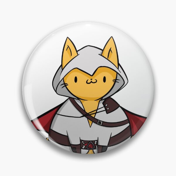Item preview, Derpy Assassin Cat designed and sold by silvertip-shop.