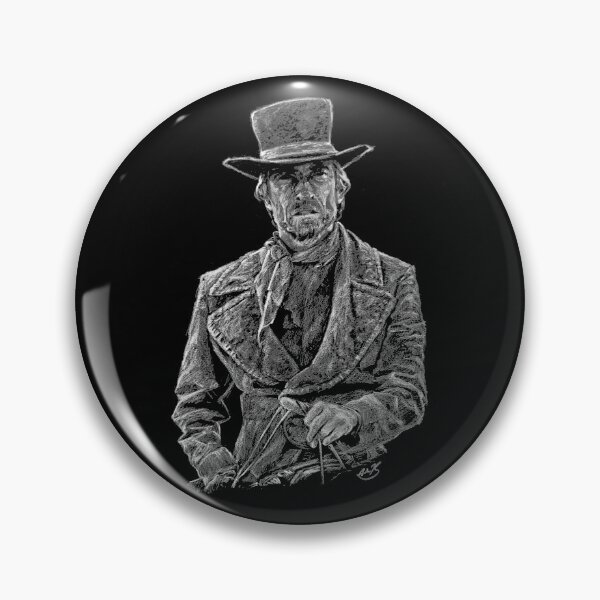 Item preview, Iconic Clint Eastwood Cowboy Western Movie Portrait designed and sold by adamkenney.