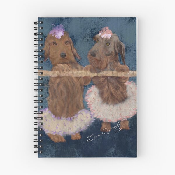 Item preview, LONG HAIRED DACHSHUNDS CAN DANCE TOO designed and sold by shaynart.