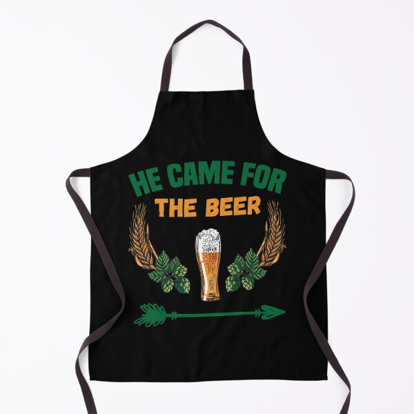 Item preview, Partner Design Darts And Beer He Came For The Beer designed and sold by OmmeDesigns.