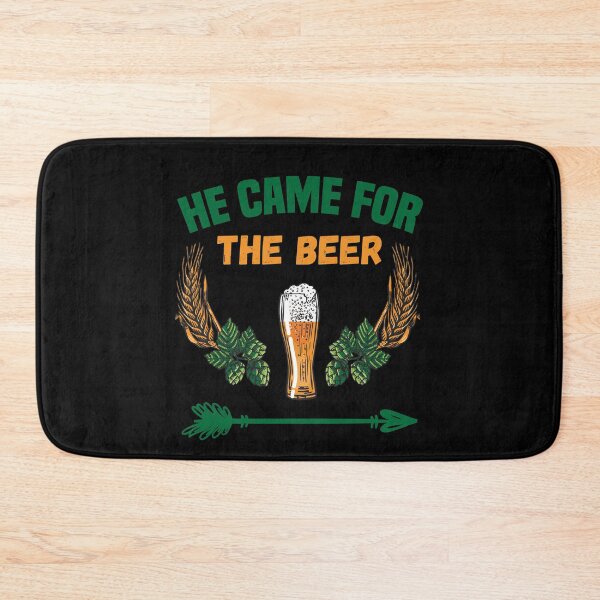 Item preview, Partner Design Darts And Beer He Came For The Beer designed and sold by OmmeDesigns.
