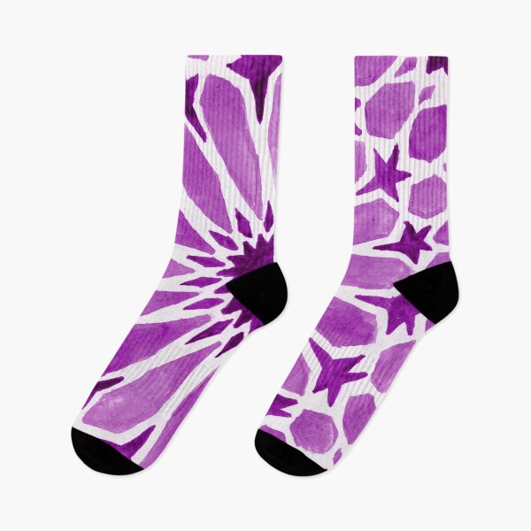 Item preview, Purple moroccan tiles designed and sold by Carolin Bentbib.