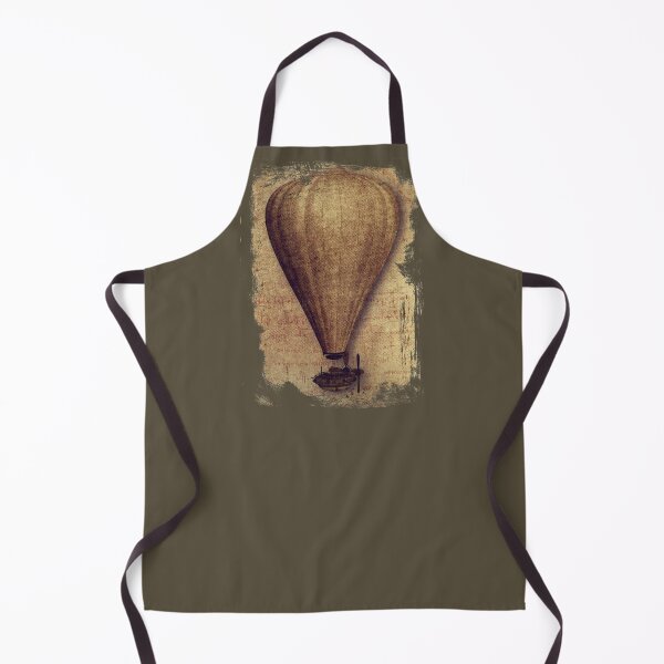 Item preview, Vintage Parchment Hot Air Balloon designed and sold by AeroAstro.