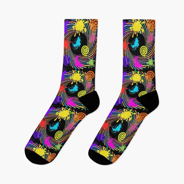 Item preview, Multi-Color Splat Swirl Unique Colorful Pattern designed and sold by luvvvvvit.