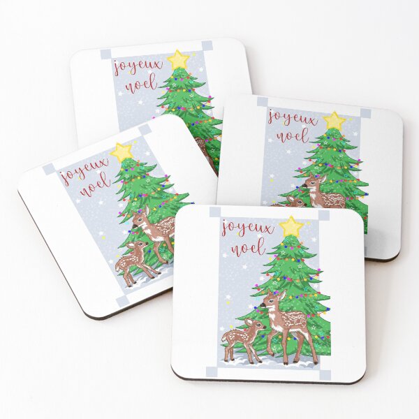 Item preview, Joyeux Noel Cerf de neige (French-Francais) designed and sold by Artimas.