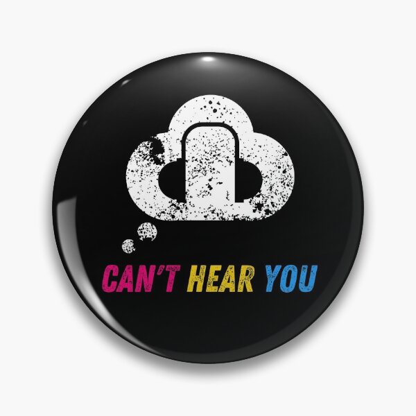 Item preview, Cool Graphic Pansexual - Can't Hear You I'm Gaming - Can't Hear You Music designed and sold by WonderWear.