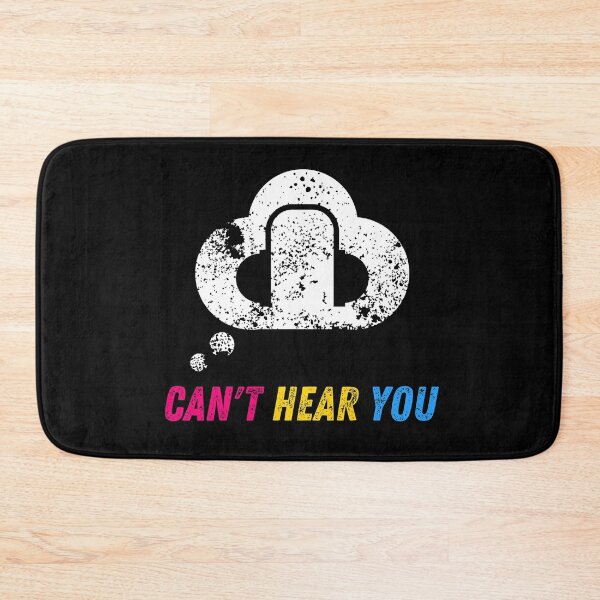 Item preview, Cool Graphic Pansexual - Can't Hear You I'm Gaming - Can't Hear You Music designed and sold by WonderWear.