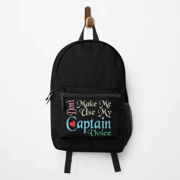 Item preview, Don't Make Me Use My Captain Voice, Cute Funny Gift Idea For Captain designed and sold by awesomedraw.