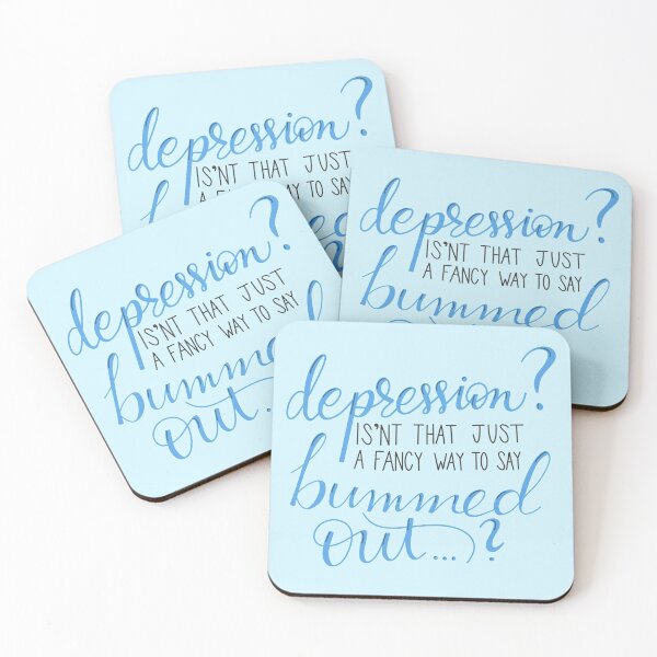 Item preview, Depression? Isn’t that just a Fancy Way to Say Bummed Out? The Office Quote designed and sold by pdaniels.
