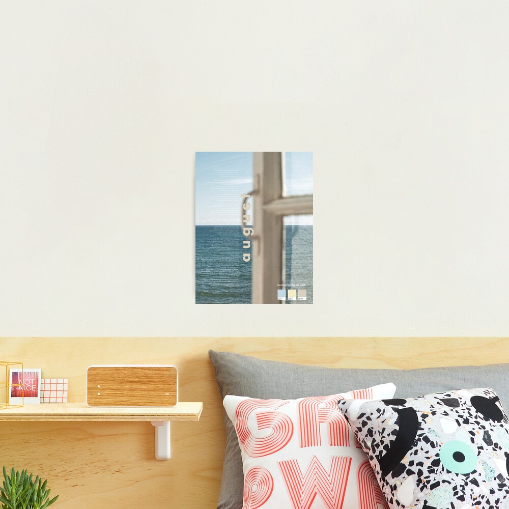 August Taylor Swift Poster Folklore Photographic Print