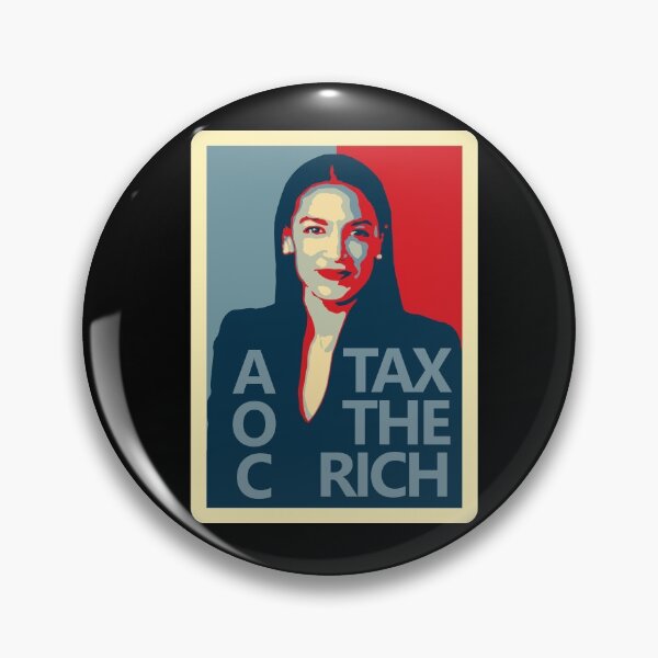 Item preview, AOC Tax The Rich designed and sold by DannyAndCo.