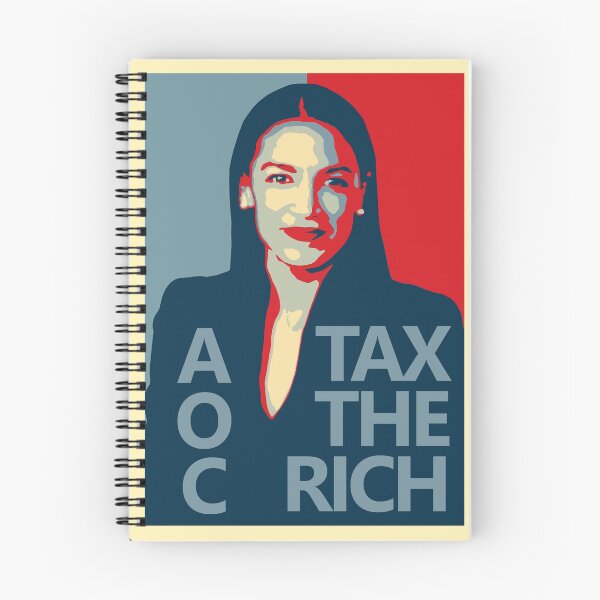 Item preview, AOC Tax The Rich designed and sold by DannyAndCo.