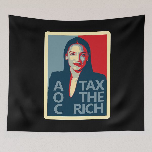 Item preview, AOC Tax The Rich designed and sold by DannyAndCo.