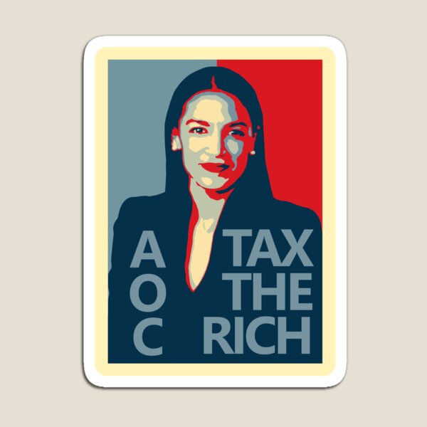 Item preview, AOC Tax The Rich designed and sold by DannyAndCo.