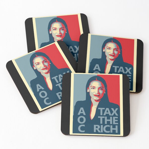 Item preview, AOC Tax The Rich designed and sold by DannyAndCo.