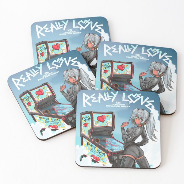 Item preview, KSI ft. Craig David Really Love Album Cover Sticker, T shirt Design and more designed and sold by Now-Thats-Crazy.