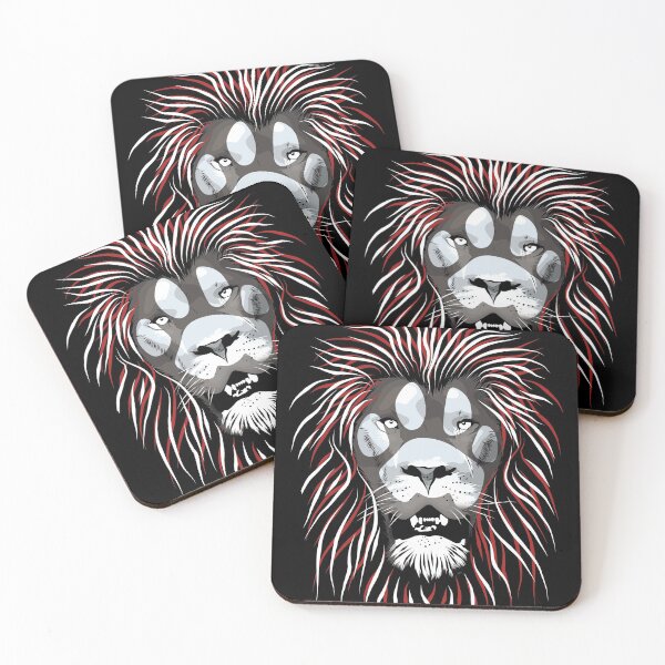Item preview, Tribal Lion Face designed and sold by TMBTM.