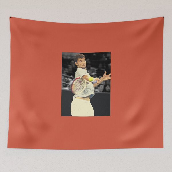 Item preview, Grigor Dimitrov. forehand. designed and sold by ArtForKnowledge.