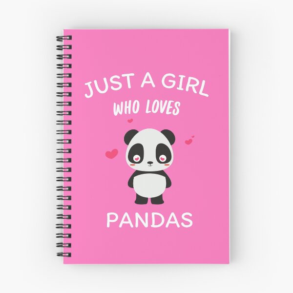 Item preview, Just A Girl Who Loves Pandas designed and sold by Sujitra  Romyen.