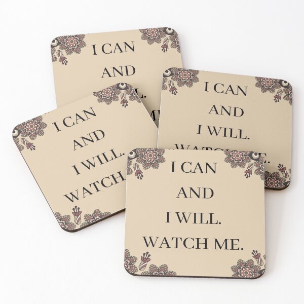 Item preview, I CAN  AND I WILL. WATCH ME. designed and sold by artbyrosse.
