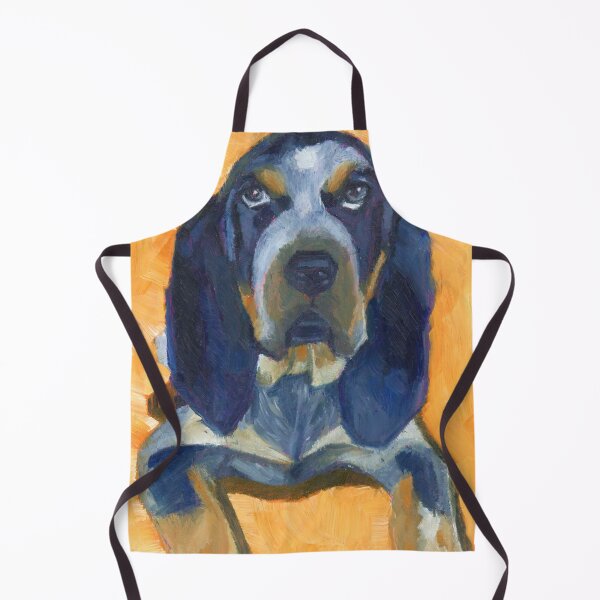 Item preview, Bluetick coonhound artwork products Orange  designed and sold by BGOZart.