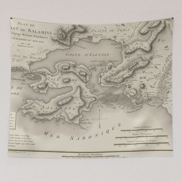 Item preview, Battle of Salamis Map designed and sold by ClassicalGreece.