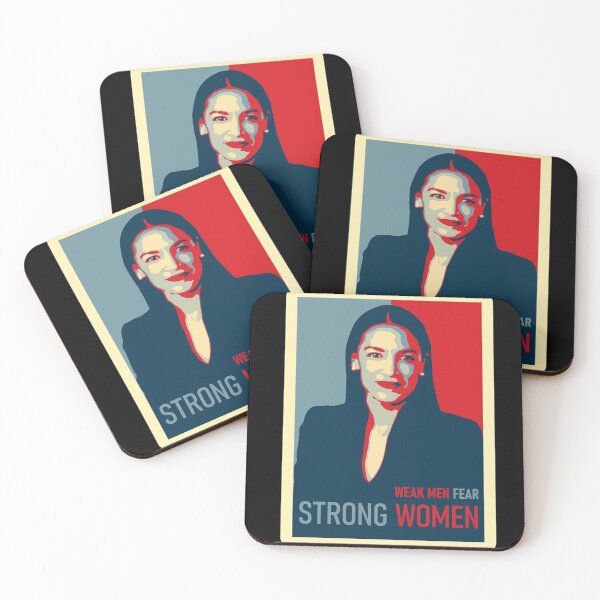 Item preview, AOC Weak Men Fear Strong Women designed and sold by DannyAndCo.