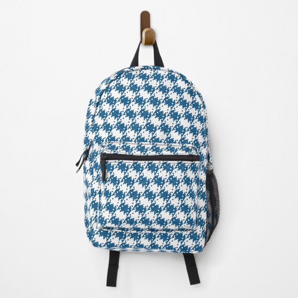 Item preview, Space Invader Dogtooth Pattern Blue designed and sold by Quooki.