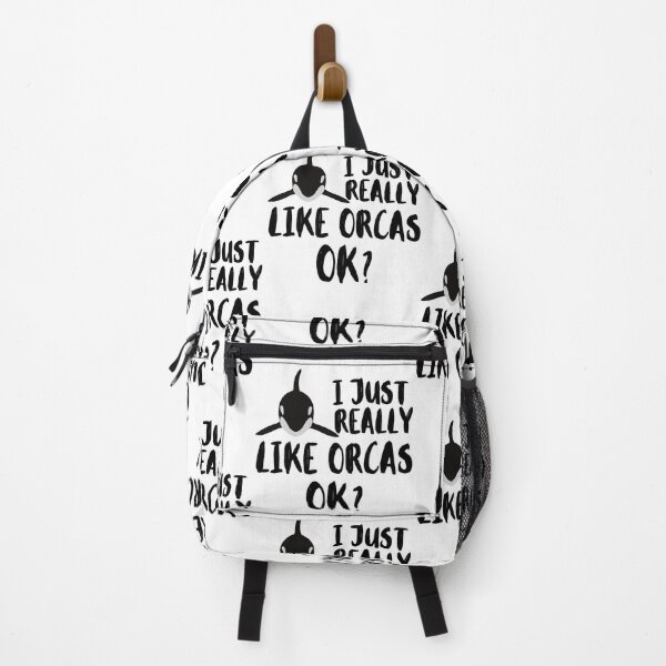 Item preview, I just really like ORCAS OK funny whale designed and sold by OneTimeEngineer.