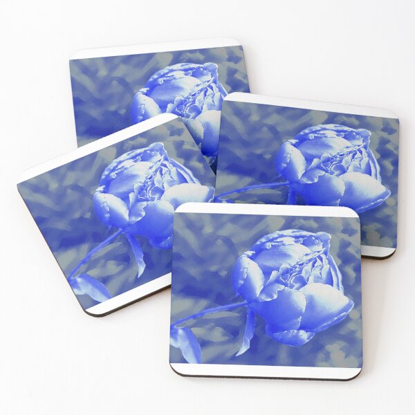 Item preview, Periwinkle Peony on Quiet Background designed and sold by AMGImpressions.