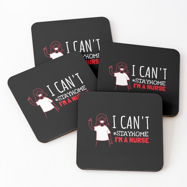 Item preview, I Can't Stay Home, Im A Nurse designed and sold by jacks-tees.