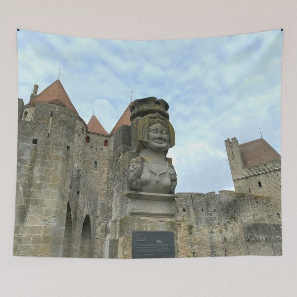 Item preview, Lady Carcas at the entrance to the City of Carcassonne designed and sold by AHELENE.