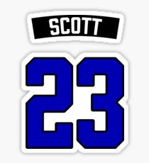 Nathan Scott 23 Jersey Sticker