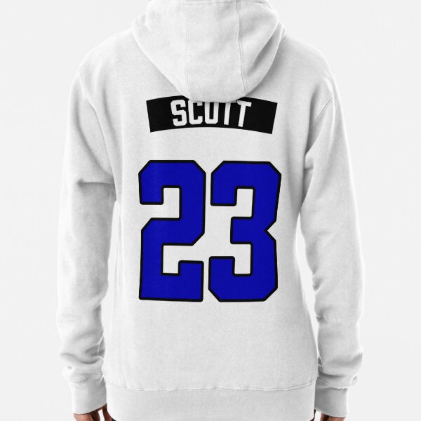 Kings Sports Ravens Basketball Movie #23 Nathan Scott One Tree Hill Jersey Style Men's Hoodie Sweatshirt