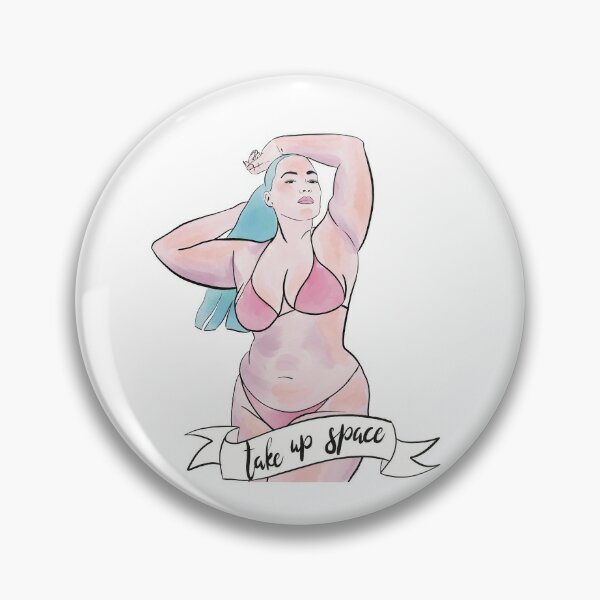 Body Positive Pins and Buttons for Sale