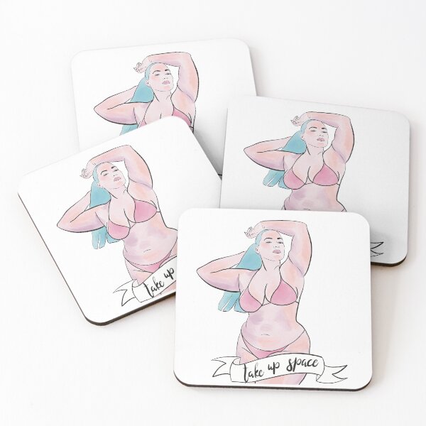 Item preview, Take up space body positivity designed and sold by berlinsisters.