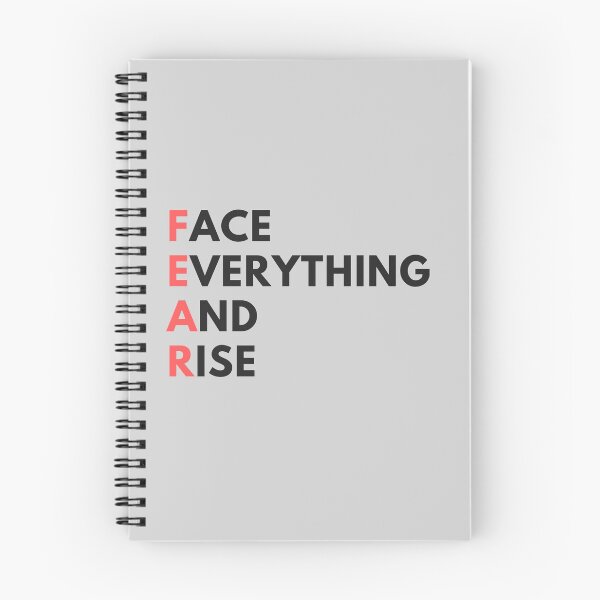 Item preview, Fear Face Everything And Rise designed and sold by EnlightParis.