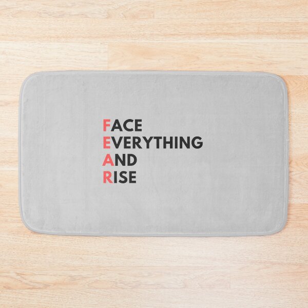 Item preview, Fear Face Everything And Rise designed and sold by EnlightParis.