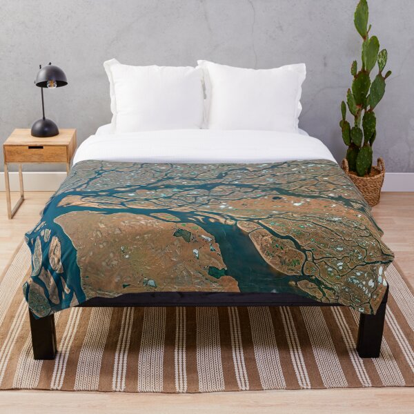 Item preview, Delta del río Lena en Rusia designed and sold by Intrepix.