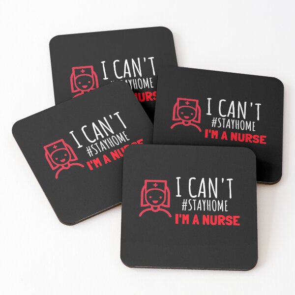 Item preview, I Can't Stay Home, Im A Nurse designed and sold by jacks-tees.