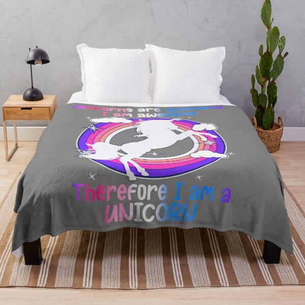 Item preview, unicorns are awesome, i am awesome, therefore i'm a unicorn designed and sold by PERsonalthreads.