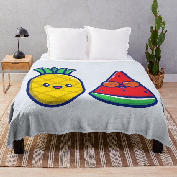 Item preview, Pineapple and Watermelon hanging out designed and sold by kalud-zoldyck.