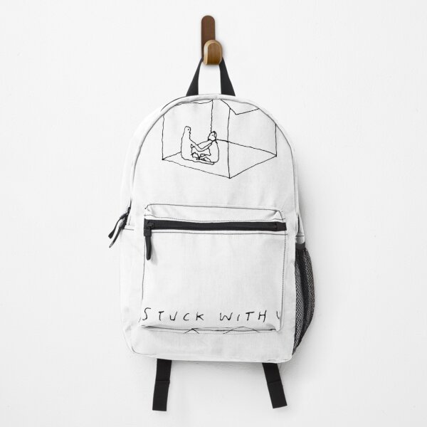 Vista previa del artículo con la obra «Stuck with you house», diseñado y vendido por MusicPopCulture.